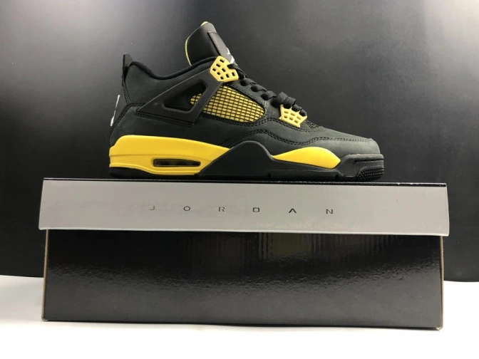 Bmlin Shoes Jordan 308497-008 Retro 4 Air Thunder 0729